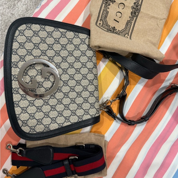 Gucci Blondie bag in supreme canvas - Picture 8 of 8